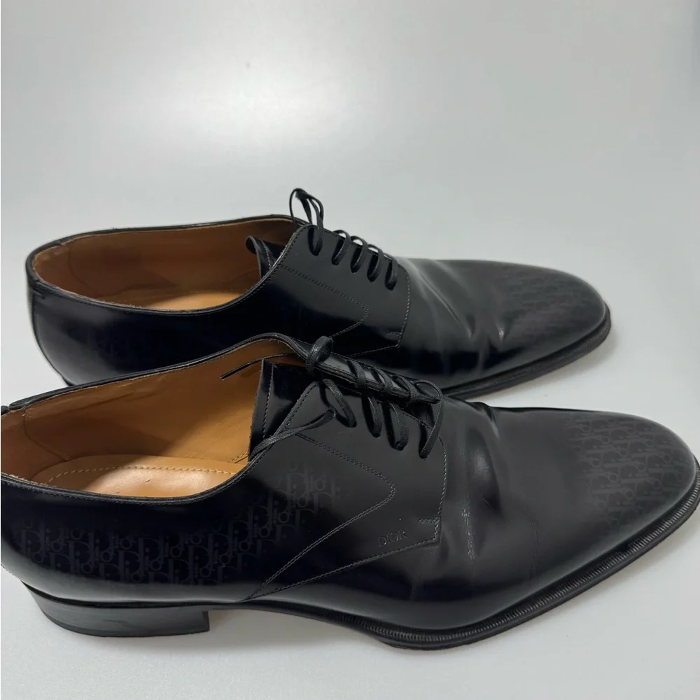 Dior Timeless Derby Shoes Black Men’s Size EU 47/US 14 - Picture 7 of 10